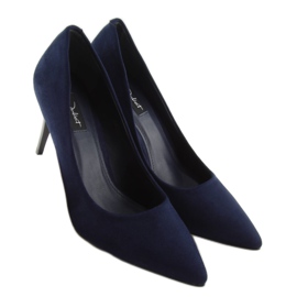 Tacones mujer classic azul marino 66-12 Navy 1