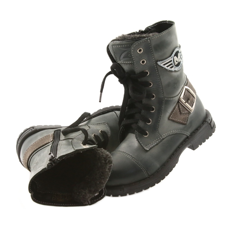 Gris Zarro 933 botas grises para niños multicolor 4