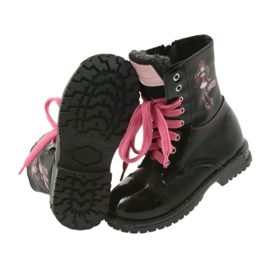 Ren But Botas, zapatos de niño Zarro 38/01 negro rosa 4