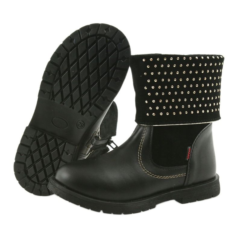 Botas niña Zarro 94/7 black jets negro 5