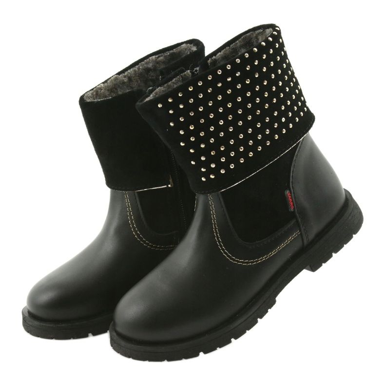Botas niña Zarro 94/7 black jets negro 3