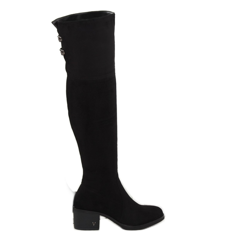 Botas negras de tacón BH131-HB Negra negro 1 Botas negras de tacón BH131-HB Negra negro 1