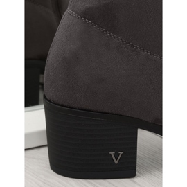 Gris Botas altas tacones BH131-HB Gris 2