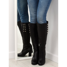 Tacones negros 7330-PA Black 1