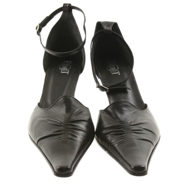 Sandalias mujer piel negra Eksbut 644 negro 3