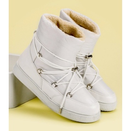 Seastar Botas de nieve cálidas blanco 7