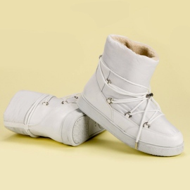 Seastar Botas de nieve cálidas blanco 6