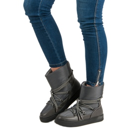 Seastar Botas de nieve cálidas gris 3