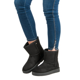 Seastar Botas de nieve Mukluki negro 2