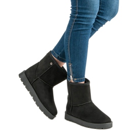 Seastar Botas de nieve Mukluki negro 3