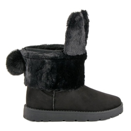 Seastar Botas de nieve Mukluki negro 5