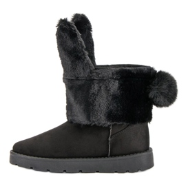 Seastar Botas de nieve Mukluki negro 7