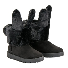 Seastar Botas de nieve Mukluki negro 9