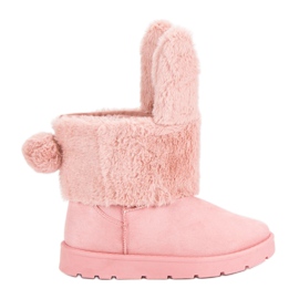 Seastar Botas de nieve de Mukluki rosado 6