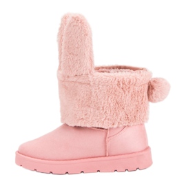 Seastar Botas de nieve de Mukluki rosado 8