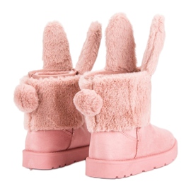 Seastar Botas de nieve de Mukluki rosado 9
