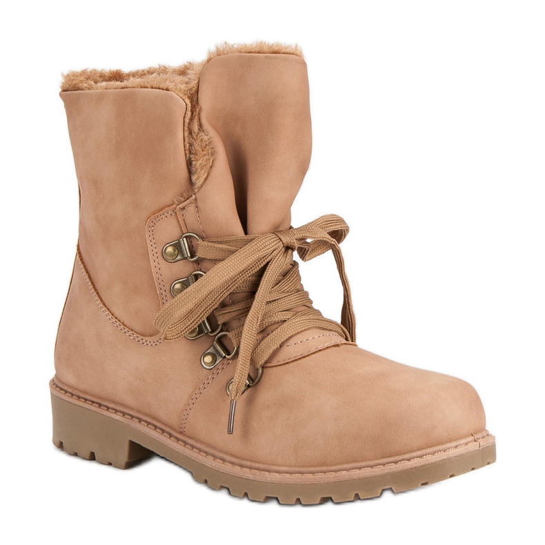 Super Me Botas cálidas rosa 2