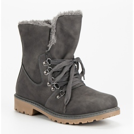 Super Me Botas cálidas gris 4