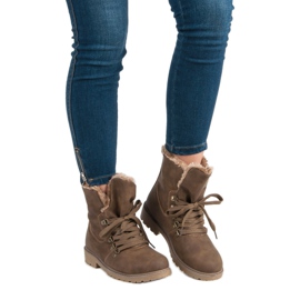 Super Me Botas cálidas marrón 1