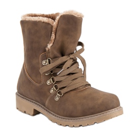 Super Me Botas cálidas marrón 3