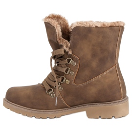 Super Me Botas cálidas marrón 4