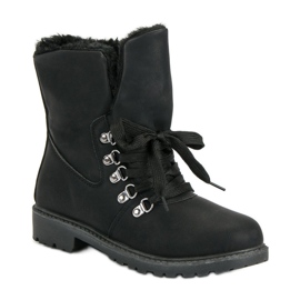 Super Me Botas cálidas negro 5