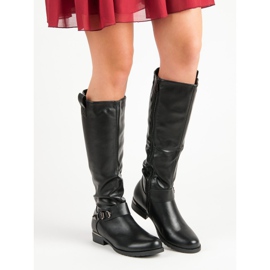 Super Me Botas de montar clásicas negro 2