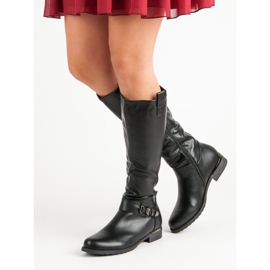 Super Me Botas de montar clásicas negro 3