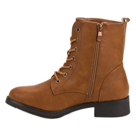 SDS Botas cálidas de camello marrón 6