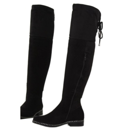 Botas negras de mujer 7538-PG Black negro 4