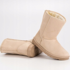 Mukluki clásico beige 8