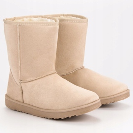 Mukluki clásico beige 9