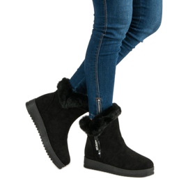 Botas deportivas cálidas negro 1 Botas deportivas cálidas negro 1