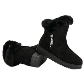 Botas deportivas cálidas negro 5