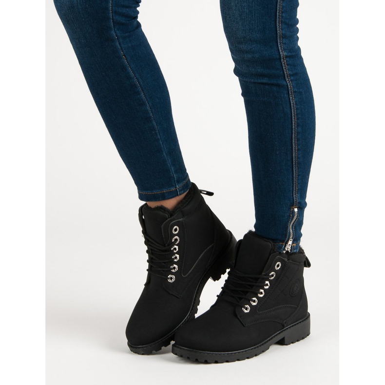 Botas de montaña clásicas negras negro 1