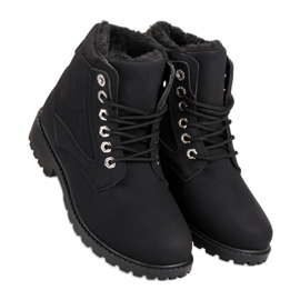 Botas de montaña clásicas negras negro 6