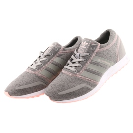 Adidas ORIGINALS Los Angeles W gris rosado 3