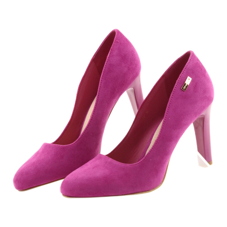 Sergio Leone Zapatos ante 1457 rosado 3