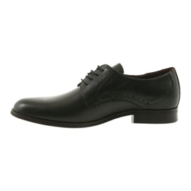 Tur Zapatos masculinos de cuero negro 2 Tur Zapatos masculinos de cuero negro 2