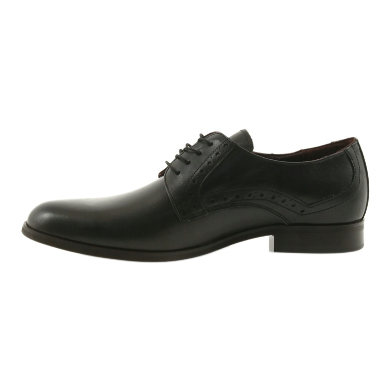 Tur Zapatos masculinos de cuero negro 2 Tur Zapatos masculinos de cuero negro 2