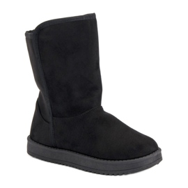 R'S Botas de nieve negras clásicas negro 3