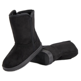 R'S Botas de nieve negras clásicas negro 5