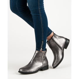 Bestelle Botas de plata de moda gris 2