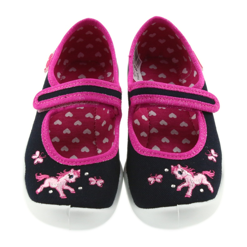 Befado zapatos para niños zapatillas bailarinas 114X323 rosado azul marino 3