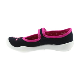 Befado zapatos para niños zapatillas bailarinas 114X323 rosado azul marino 2