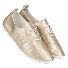 Zapatillas con nudo dorado 3