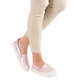 Slipons cómodos rosado 1