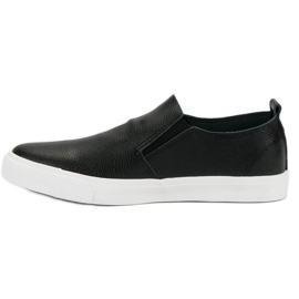 Zapatillas con cremallera negro 6