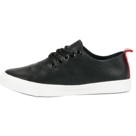 Zapatillas atadas negro 4