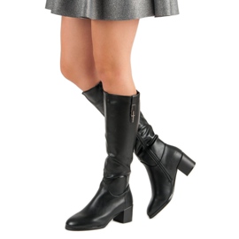Groto Gogo Botas negras clásicas negro 3
